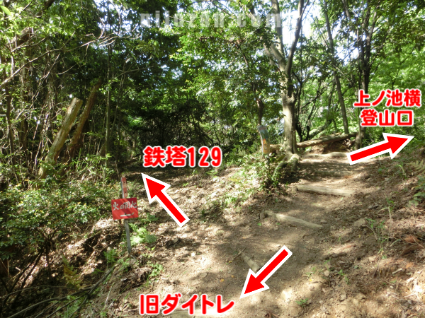 鉄塔129分岐