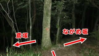 鳶塚_ながめ坂_分岐